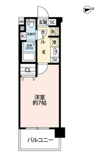 プレール・ドゥーク西川口II【4階】の間取り