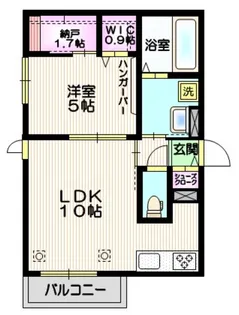 モン メゾン【1階】の間取り