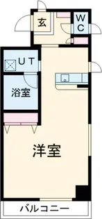 ベルホーク・YOHTO【6階】の間取り