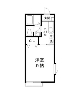リヴェールハイム【1階】の間取り