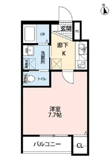 KISBIG市川【2階】の間取り