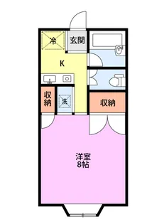 Casa la gauche【1階】の間取り