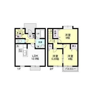 エクセランの間取り