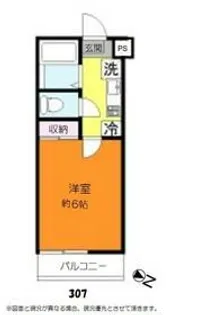アストン八潮【3階】の間取り