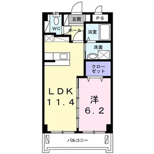 ラ ミア カーサ【4階】の間取り