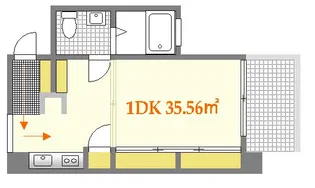 ツインクレスト【8階】の間取り