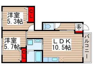Token Cozy Family House【1階】の間取り