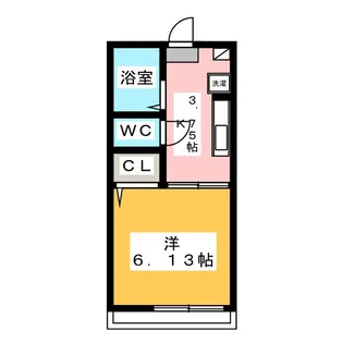 パークサイドレジデンス【1階】の間取り