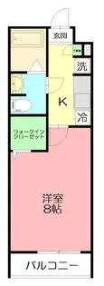 ファイブスター東海B棟【1階】の間取り
