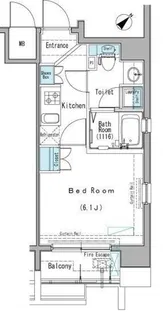 アクサス巣鴨Sta【9階】の間取り