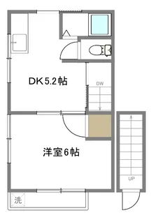 坂下テラス【2階】の間取り
