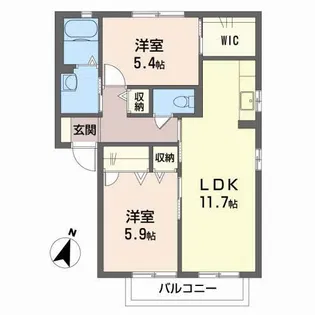K-HAUS II棟【1階】の間取り