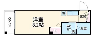 ブリエ京都【3階】の間取り