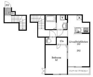 ヴィータリベラ【2階】の間取り