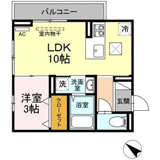 COMO【1階】の間取り