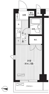 ピエールシークル【4階】の間取り