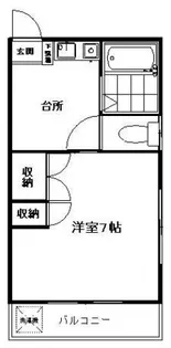 ウィズダムハウス【2階】の間取り