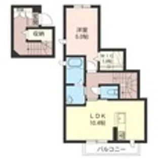 リンガースペース【2階】の間取り