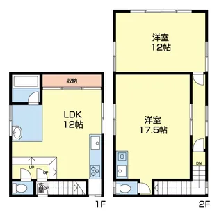 新潟県新潟市江南区東船場2【一戸建】の間取り