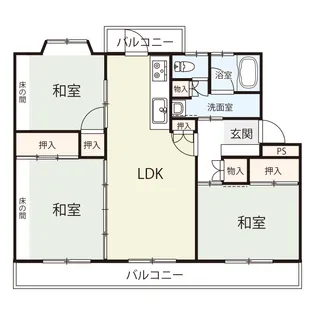 Alively久松台【1階】の間取り