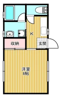 ハイツメルティ【2階】の間取り