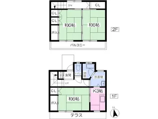 岩手県胆沢郡金ケ崎町西根大前【一戸建】の間取り