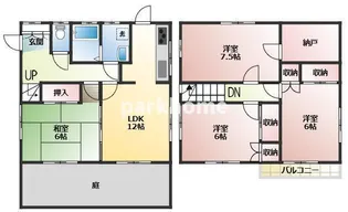 高知県高知市葛島4【一戸建】の間取り