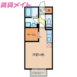 Ripple【1階】の間取り
