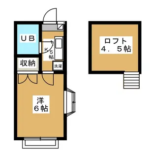 メゾンエトワール【1階】の間取り