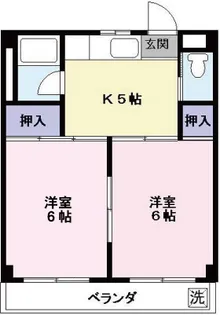 早乙女ハイツ【2階】の間取り