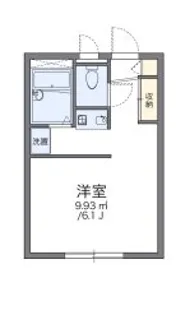 レオパレスJoJo【1階】の間取り