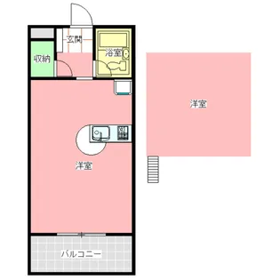 ステイ西原A棟【2階】の間取り