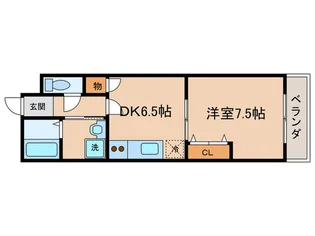 メゾンドスカイ【2階】の間取り