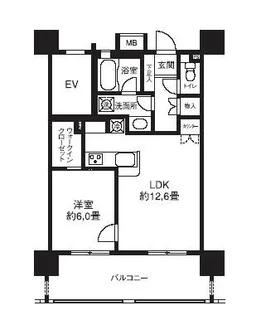 ライオンズシティ白金高輪【5階】の間取り