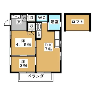 カームス15【2階】の間取り