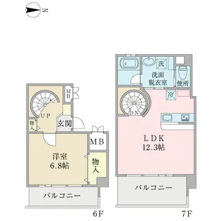 MM Hills Place横濱の間取り