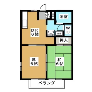 ステラ 壱番館【2階】の間取り