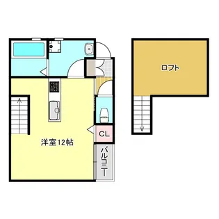 プレベールIV【1階】の間取り