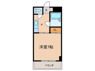 イーナ板宿【5階】の間取り