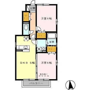 グランモアTOJIKI【1階】の間取り