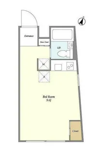 est Largo SHIBUYA【3階】の間取り