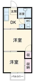 グリーンハイツ【2階】の間取り