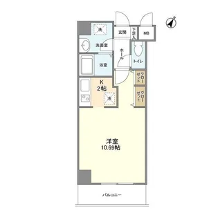 GRAN RIO【2階】の間取り