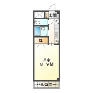 エクシヴ22【3階】の間取り