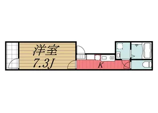 千葉県千葉市若葉区千城台南1【アパート】の間取り