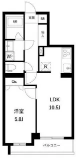 アーバンパーク蒲田南I【2階】の間取り