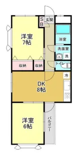 埼玉県さいたま市南区曲本1【マンション】の間取り