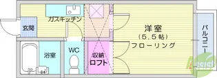 グラバー邸3【2階】の間取り