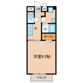 プランドールA棟【1階】の間取り