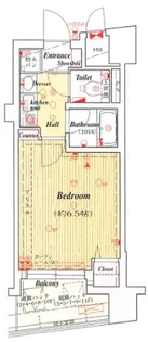 エイペックス大手通【6階】の間取り